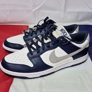 Nike Dunk Low Midnight Navy Smoke Grey Size 11.5 Men's